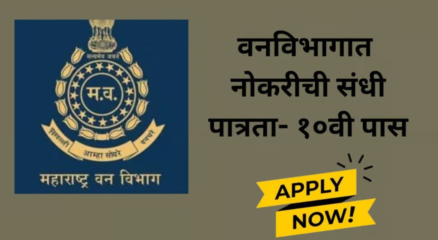 Van Vibhag Bharti 2025