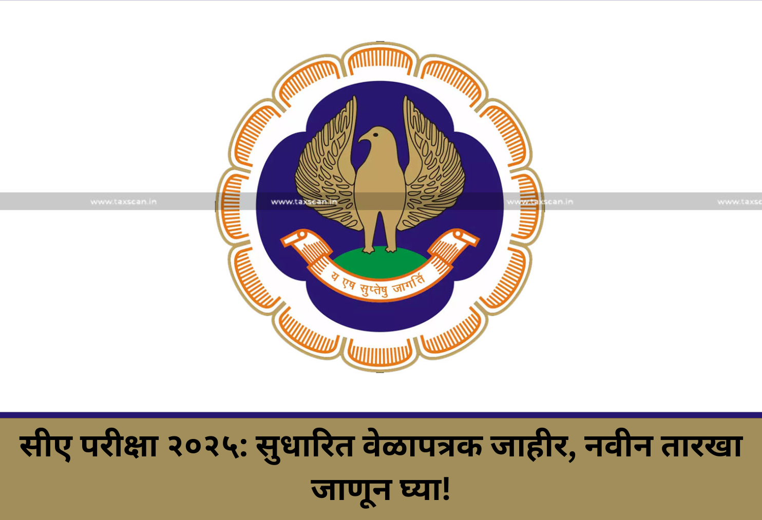 CA Exam 2025: New Schedule Announced!